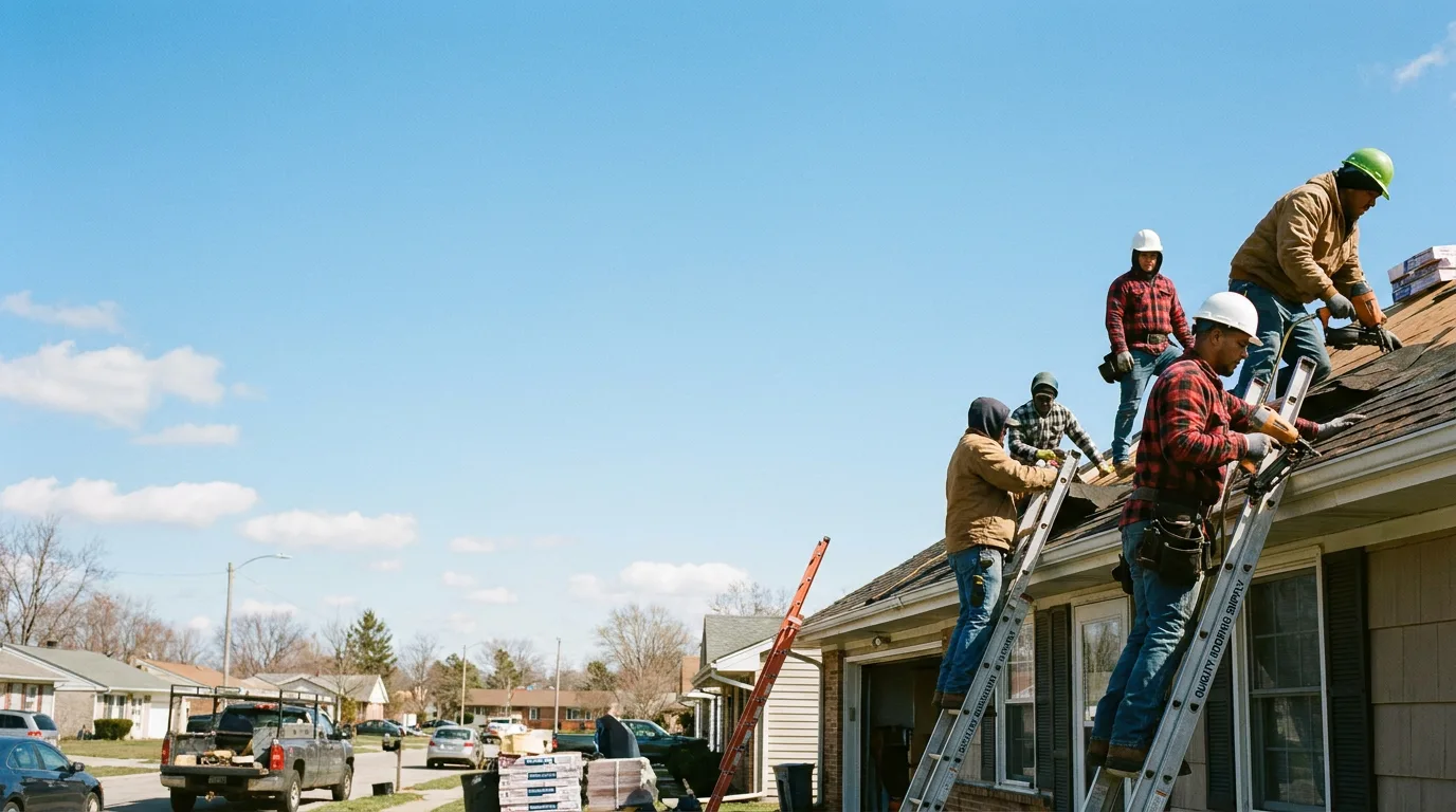Roofing in Butte Des Morts, WI near me